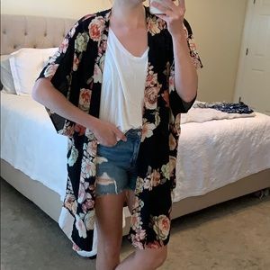 Floral kimono